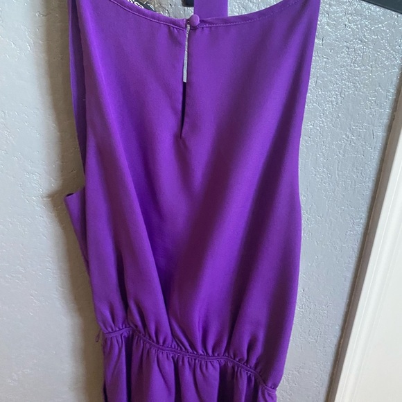 Express Color Block Halter dress - Picture 4 of 5